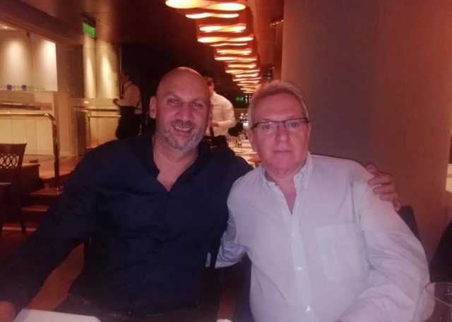 Con Carlos Habif. Córdoba. Argentina